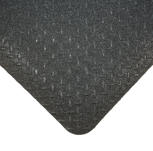 Diamond Plate with Gritworks Anti-Fatigue Mats